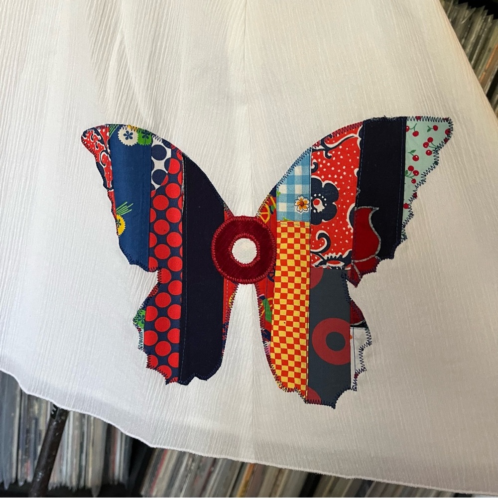 Cotton Cool Patchwork Butterfly Phish Fishman Don… - image 3